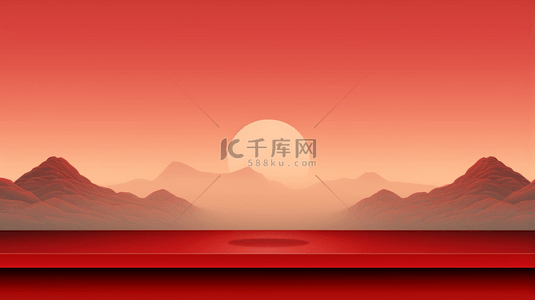 古典背景图片_红色中国风喜庆吉祥创意背景6