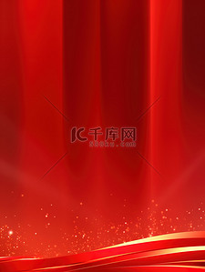 红色大气中国背景图片_红色和金色配色庆祝气氛2