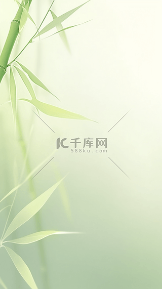 文化寓意象征清新梅兰竹菊四君子之竹子背景