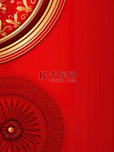 喜庆新年新春红色背景2