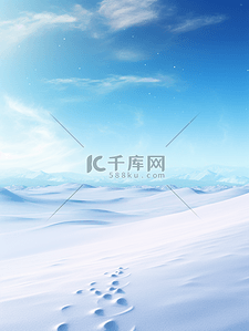 雪之下雪乃背景图片_冬季冰天雪地简约背景23