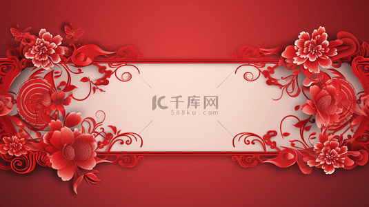 中国复古背景图片_复古中国风庆祝新年背景8