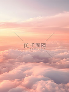 天空背景图片_美丽的日落天空云朵9