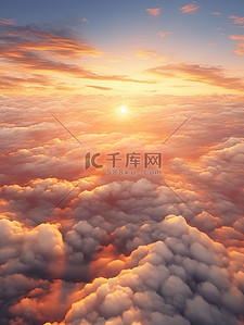 美丽的日落天空云朵11