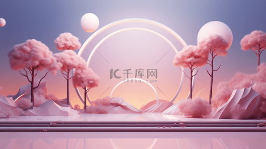 红色中国风喜庆创意背景1