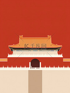 中国复古背景图片_中国宫殿精致的建筑和屋檐19