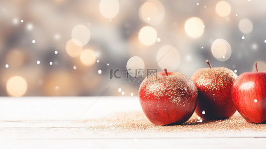 苹果平安夜圣诞节背景2