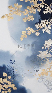 中式花纹纹理背景图片_中式刺绣传统国风花卉刺绣纹理背景