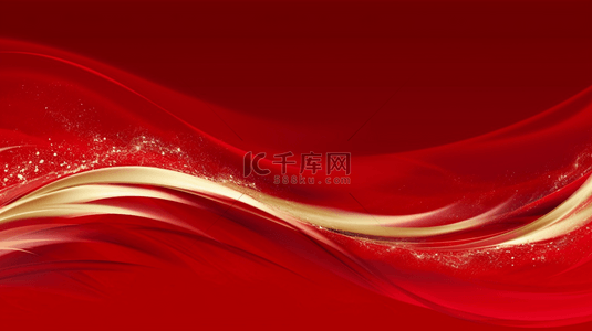 颗粒商务背景图片_红金色质感流动金沙粒子底纹背景