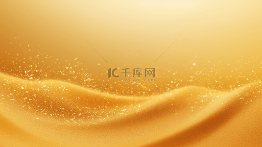 金色亮晶晶背景图片_金色流线曲体大气商务背景11