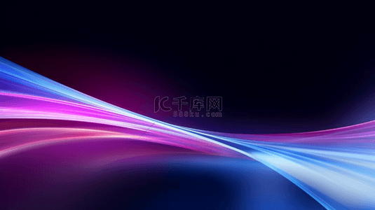 炫酷光效背景图片_紫色抽象光效元旦新年商务年会背景