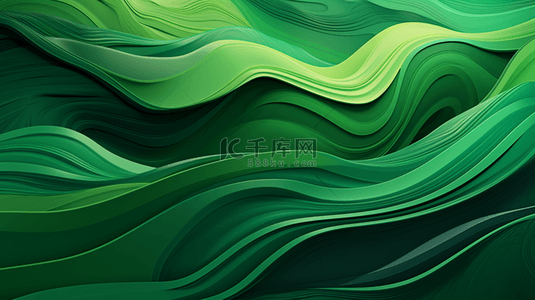 绿色环保简约背景背景图片_绿色波纹条纹纹理简约背景9