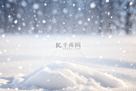 雪地背景图片_大寒节气冬天雪地背景图片120