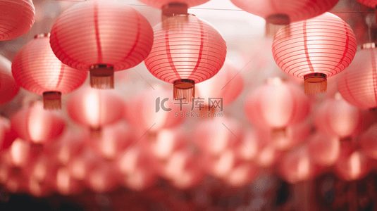 元旦节红色背景图片_红色新年中国年喜庆灯笼背景设计图