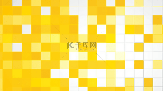 黄色像素点颗粒纹理抽象像素化背景