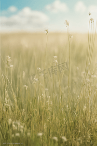 野草野花摄影照片_春天草地上的野草野花图片20