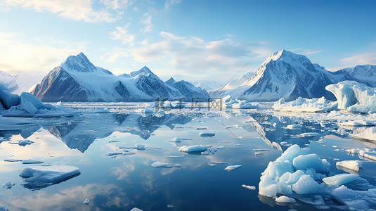 冰川融化全球变暖16设计