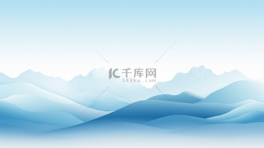 梦幻唯美天空背景图片_蓝色静谧唯美海面风景背景图4