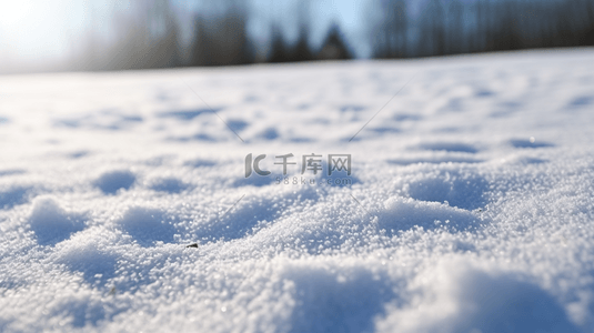 自然风光背景图片_冬季大雪雪景自然风光简约背景图4