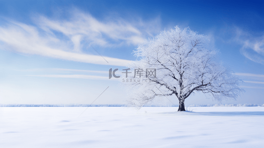 风景图片横板背景图片_冬季雪景冰天雪地风景图片13