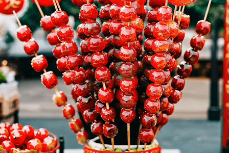 北京特色小吃冰糖葫芦摄影图片6