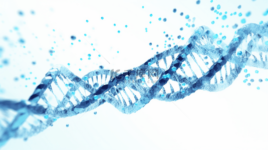蓝色网状生物科技基因检测商务背景图5