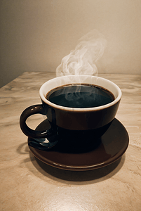 杯子里的香浓咖啡摄影图7