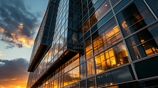 现代化高端商务公司办公大楼玻璃背景图11