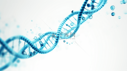 安全背景图片_蓝色网状生物科技基因检测商务背景图14