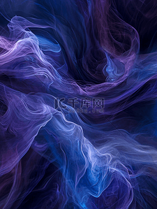黑紫色渐变背景图片_黑紫色鎏金流线线条抽象艺术背景13