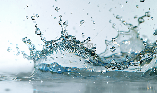 流动的液体背景图片_飞溅的液体水花摄影4