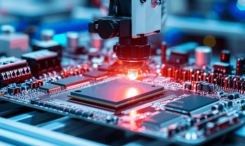 科技电路板CPU电子芯片