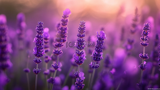紫色花背景背景背景图片_春天花朵薰衣草花背景图
