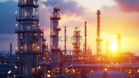 工业背景图片_石油工业工厂制造背景