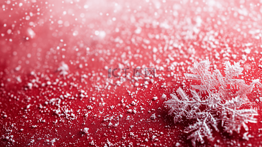 圣诞背景图片_节日红色雪花背景8