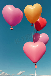 情人节浪漫告白气球摄影图4