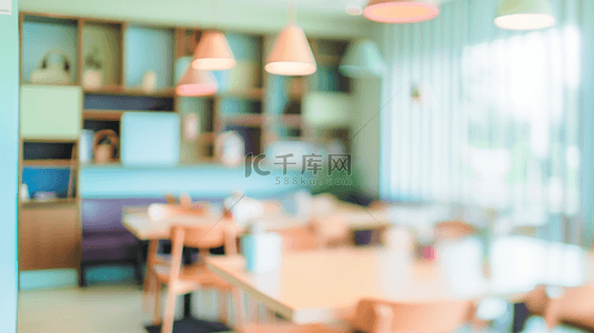 简约朦胧温馨下午茶餐厅的背景图10