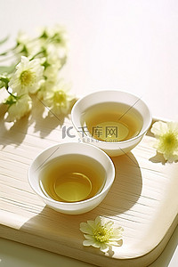两碗绿茶