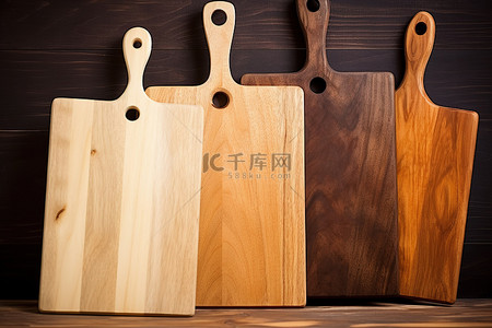 木制切菜板厨房装饰