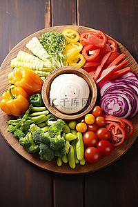 生产沙拉蔬菜生有机水果和蔬菜