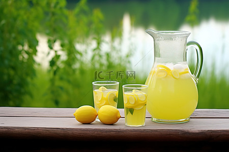 柠檬水背景图片_柠檬 柠檬水 饮料 柠檬水 柠檬水 柠檬水 果汁壶 柠檬水 柠檬水