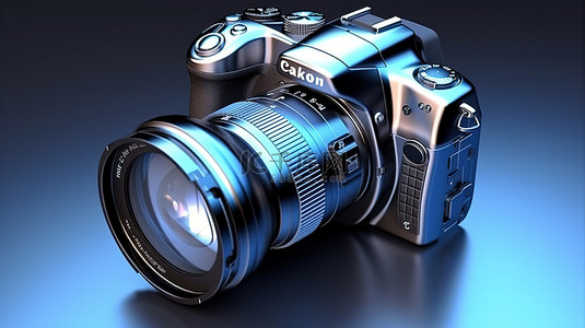 数码相机的 3d 渲染