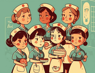 护士医院服务背景