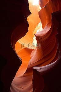 裂缝背景图片_羚羊峽谷