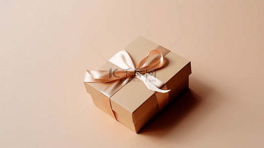 礼物盒礼盒背景图片_节礼日礼物盒粉色简约背景