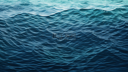 海洋扁平背景图片_水海洋清澈碧蓝透明