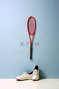 羽毛球背景图片_羽毛球拍和鞋子