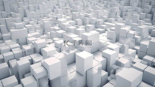 艺术动作捕获设计白色立方体背景的 3d 渲染