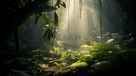 草地树林风景背景图片_绿色植被草地树林自然景观自然背景