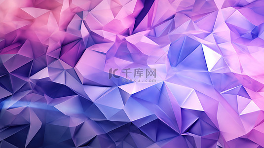 多色调背景图片_紫色和粉色 3D 多边形设计色调中的抽象模板